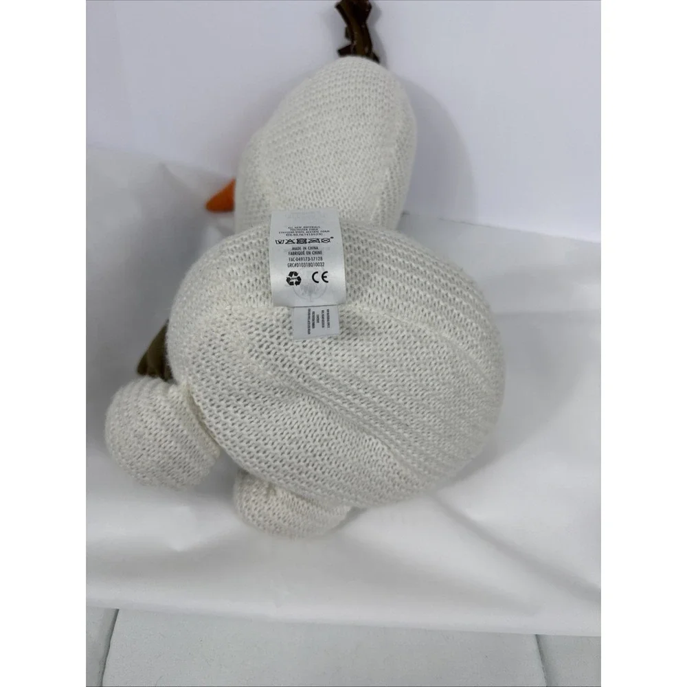 Disney Frozen Knit Olaf Plush‎ Snowflake Sparkles Snowman 14